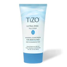 TIZO Ultra Zinc Mineral Sunscreen for Body & Face Non-Tinted SPF 40 Zinc Oxide 20%