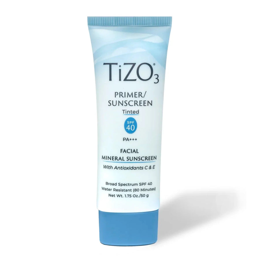 TIZO3 Facial Tinted Primer Sunscreen SPF 40 Zinc Oxide 3.8%