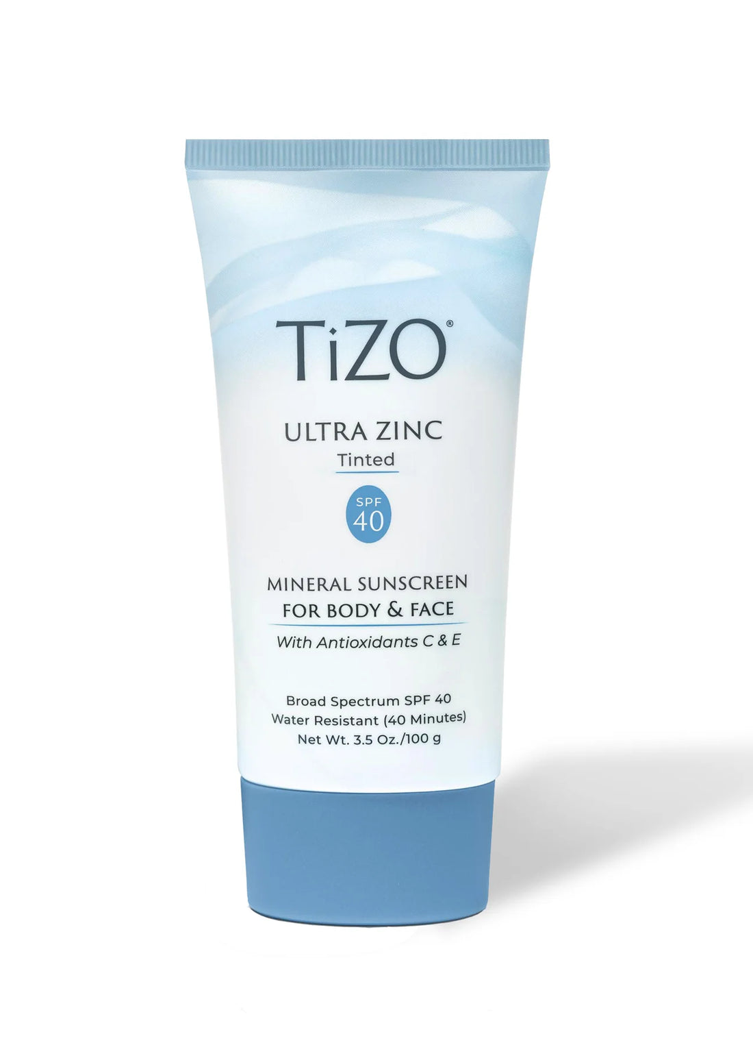 Tizo Ultra Zinc Mineral Sunscreen for Body & Face (Tinted) SPF 40 Zinc Oxide 20% 100g