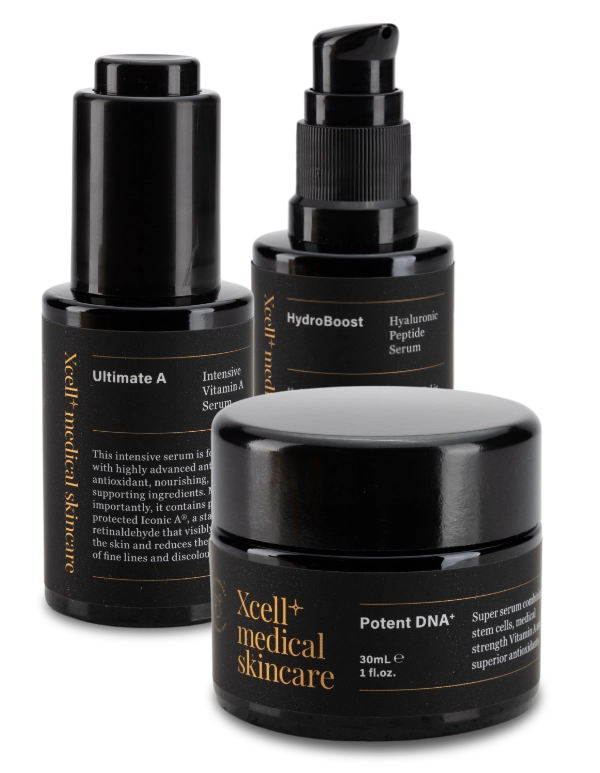 XCell+ medical skincare products
